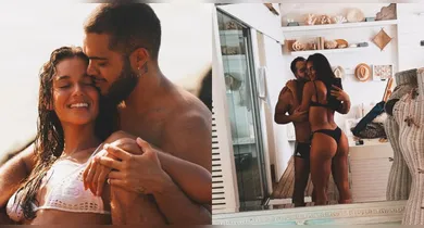 Imagem ilustrativa da notícia: Fran Gil celebra um ano de namoro com paraense Alane Dias