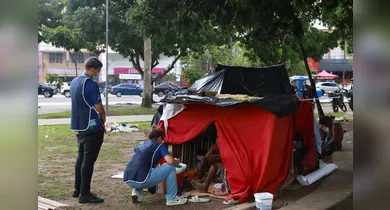 Imagem ilustrativa da notícia: Atendimento à população de rua segue protocolo em Belém