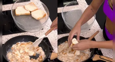 Imagem ilustrativa da notícia: BBB 26: Samira prepara "gororoba" e ganha elogios pela receita 