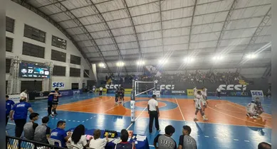 Imagem ilustrativa da notícia: Apade vence Araucária e sobe na tabela da Superliga B de Vôlei