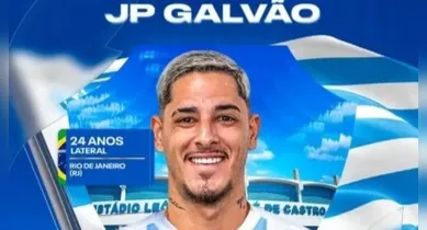 Imagem ilustrativa da notícia: JP Galvão é anunciado pelo Paysandu: "Feliz com novo desafio"