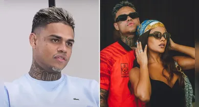 Imagem ilustrativa da notícia: MC Cabelinho troca nome de Bella Campos pelo de rapper em tatuagem
