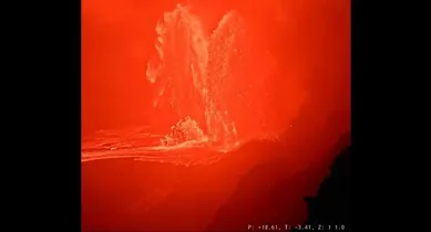 Imagem ilustrativa da notícia: Vídeo: vulcão Kilauea impressiona com nova erupção no Havaí