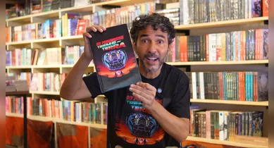 Imagem ilustrativa da notícia: HQ recria universo das aparelhagens do Pará com super-heróis amazofuturistas