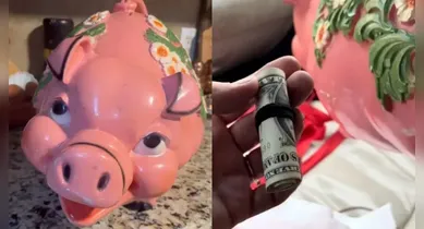 Imagem ilustrativa da notícia: Mulher encontra R$ 10 mil dentro de cofrinho comprado em brechó