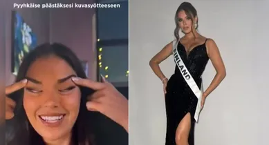 Imagem ilustrativa da notícia: Miss Finlândia perde coroa após gesto racista em rede social