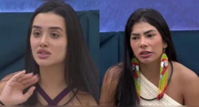 Imagem ilustrativa da notícia: Jordana critica quantidade de banhos de Marciele no BBB: “Eu tomo só um”