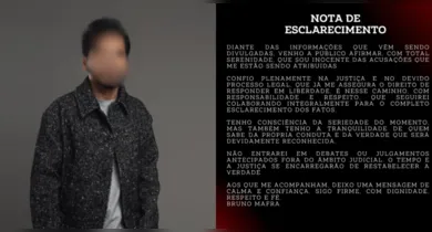 Imagem ilustrativa da notícia: “Sou inocente”, diz cantor Bruno Mafra após ser condenado por estupro das filhas