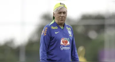 Imagem ilustrativa da notícia: Brasil x Croácia: Ancelotti testa mudanças e define time para amistoso