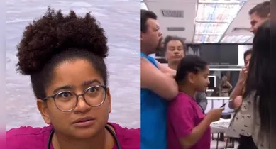 Imagem ilustrativa da notícia: Milena expulsa do BBB 26? Vídeo mostra momento polêmico com garfo