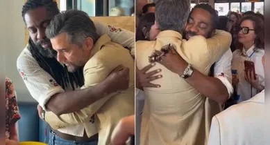 Imagem ilustrativa da notícia: Oscar 2026: Lázaro Ramos encontra Wagner Moura em Los Angeles