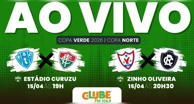 Imagem ilustrativa da notícia: Tem jogo no DOL e na Clube: ouça Águia x Clube do Remo