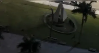 Imagem ilustrativa da notícia: Praça Santuário está parcialmente sem iluminação elétrica