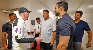 Imagem ilustrativa da notícia: Ronaldo aposta no peso da camisa e elogia Ancelotti antes da Copa