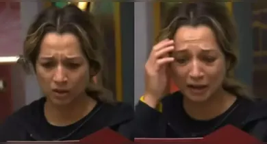 Imagem ilustrativa da notícia: Samira é supreendida com carta da Produção do BBB 26