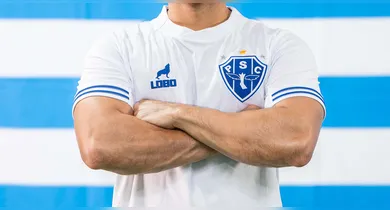 Imagem ilustrativa da notícia: Paysandu lança camisa nº2 da temporada; veja os detalhes