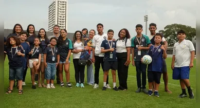 Imagem ilustrativa da notícia: Remo promove inclusão social ao reunir crianças com TEA no Baenão