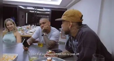 Imagem ilustrativa da notícia: Neymar mostra vídeo levando bronca de amiga por fala machista