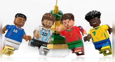 Imagem ilustrativa da notícia: LEGO lança coleção com estrelas do futebol para a Copa do Mundo