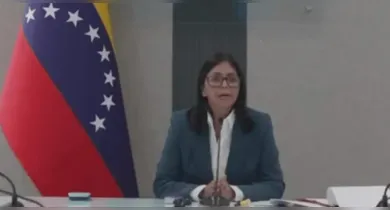 Imagem ilustrativa da notícia: Vice da Venezuela convoca resistência e afirma que país não será colônia