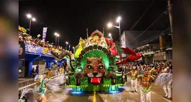 Imagem ilustrativa da notícia: Bole-Bole é tetracampeã do Carnaval de Belém com pontuação perfeita