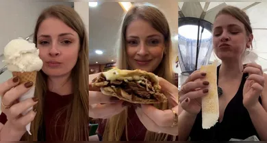 Imagem ilustrativa da notícia: Vídeo: influenciadora experimenta comidas em Belém durante 48 horas