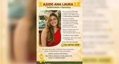 Imagem ilustrativa da notícia: Paraense de 17 anos busca ajuda para tratar endometriose em SP