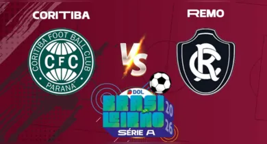 Imagem ilustrativa da notícia: Coritiba 1 x 0 Remo: acompanhe em tempo real no Lance a Lance