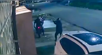 Imagem ilustrativa da notícia: VÍDEO: Vigilante é baleado por motociclista em Belém