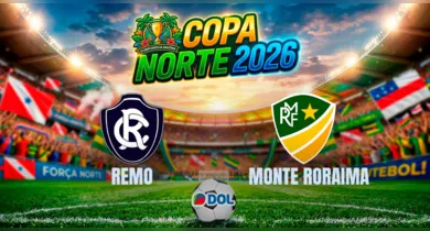 Imagem ilustrativa da notícia: Remo 0 x 0 Monte Roraima: acompanhe pelo Lance a Lance do DOL
