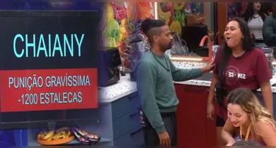 Imagem ilustrativa da notícia: Chaiany leva três punições ao comer comida do VIP no BBB 26