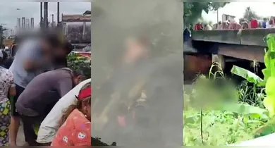 Imagem ilustrativa da notícia: Vídeo: corpo de homem é encontrado boiando no canal do Galo