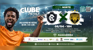 Imagem ilustrativa da notícia: Tem jogo no DOL e na Clube: ouça Remo e Amazonas no Mangueirão
