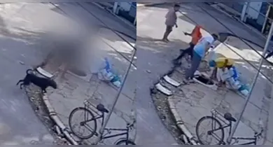 Imagem ilustrativa da notícia: Homem cai em bueiro e vídeo viraliza nas redes sociais