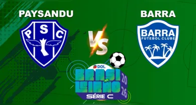 Imagem ilustrativa da notícia: Paysandu 1 x 1 Barra-SC: siga em tempo real no Lance a Lance do DOL