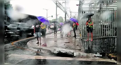 Imagem ilustrativa da notícia: INMET prevê chuva em Belém e extremos climáticos no Brasil