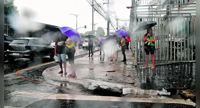 Imagem ilustrativa da notícia: Chuva e maré alta: confira a previsão do tempo para Belém