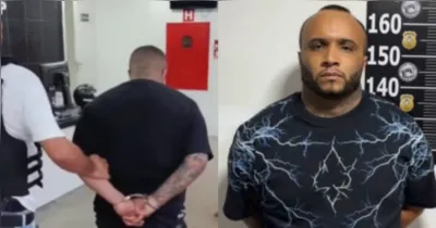 Agiota preso usava foto do Senhor Barriga e ameaças com arma para extorquir vítimas por meio de falsas dívidas.