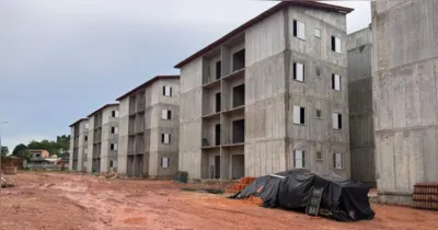 Localizado no bairro do Tapanã, o empreendimento alcançou mais de 50% de execução física, conforme dados do cronograma
