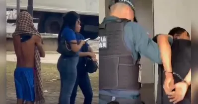 O suspeito foi encaminhado para a Seccional Urbana do Comércio.