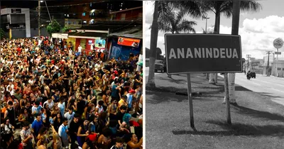 De um lado a festa na capital, do outro, feriado passa como se não existisse na segunda maior cidade da RMB