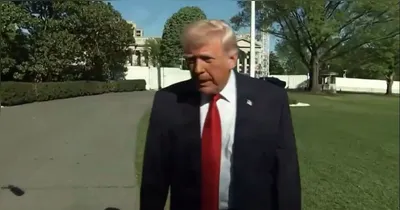 Ameaça foi feita após pergunta da imprensa, em frente à Casa Branca.