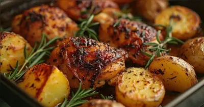 Sobrecoxas de frango douradas na air fryer: crocantes por fora e suculentas por dentro.