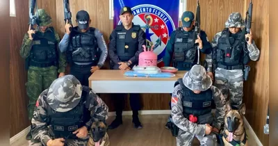 Os materiais apreendidos foram encaminhados à equipe da Polícia Civil, para os devidos procedimentos legais.