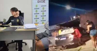 O condutor, identificado como Rosinaldo Cavalcante Macêdo, deixou o local após o atropelamento e não prestou socorro.