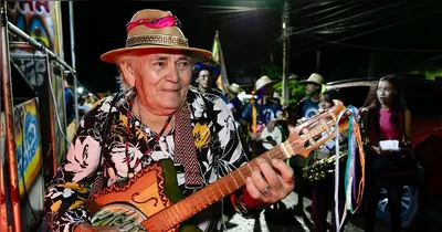 Aos 70 anos de idade, o mestre de carimbó Catarino Silva foi aprovado para o curso de Licenciatura em Música da Uepa.