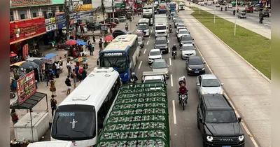 Carnaval em Belém: rodovias com movimento intenso.