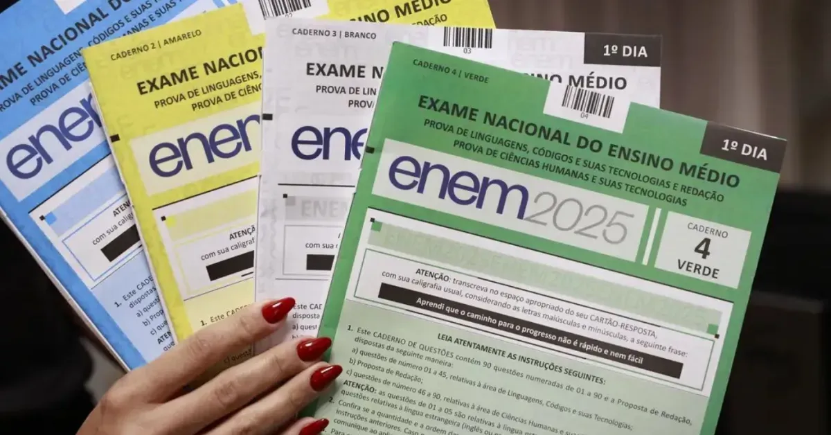 Imagem ilustrativa da notícia: Enem 2026: inscrições começam na segunda e provas em novembro