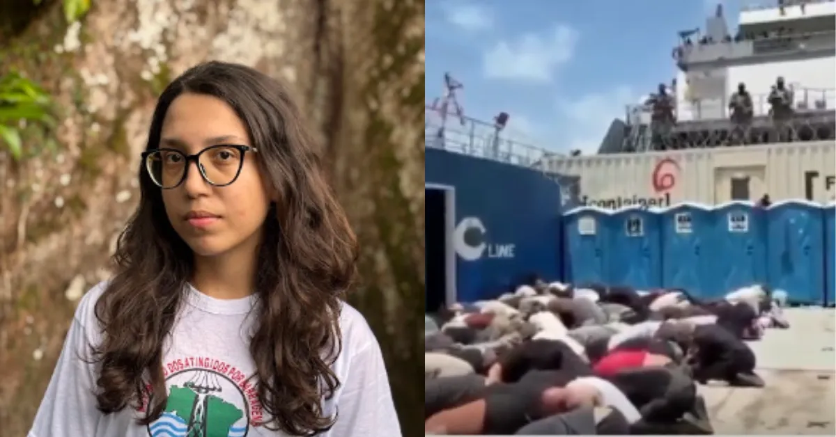 Imagem ilustrativa da notícia: Tripulantes da flotilha rumo a Gaza sofrem violência de militares de Israel