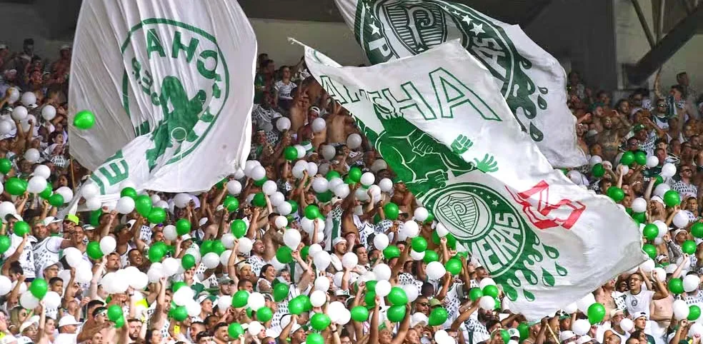 Imagem ilustrativa da notícia: Torcida do Palmeiras esgota setores para duelo no Mangueirão